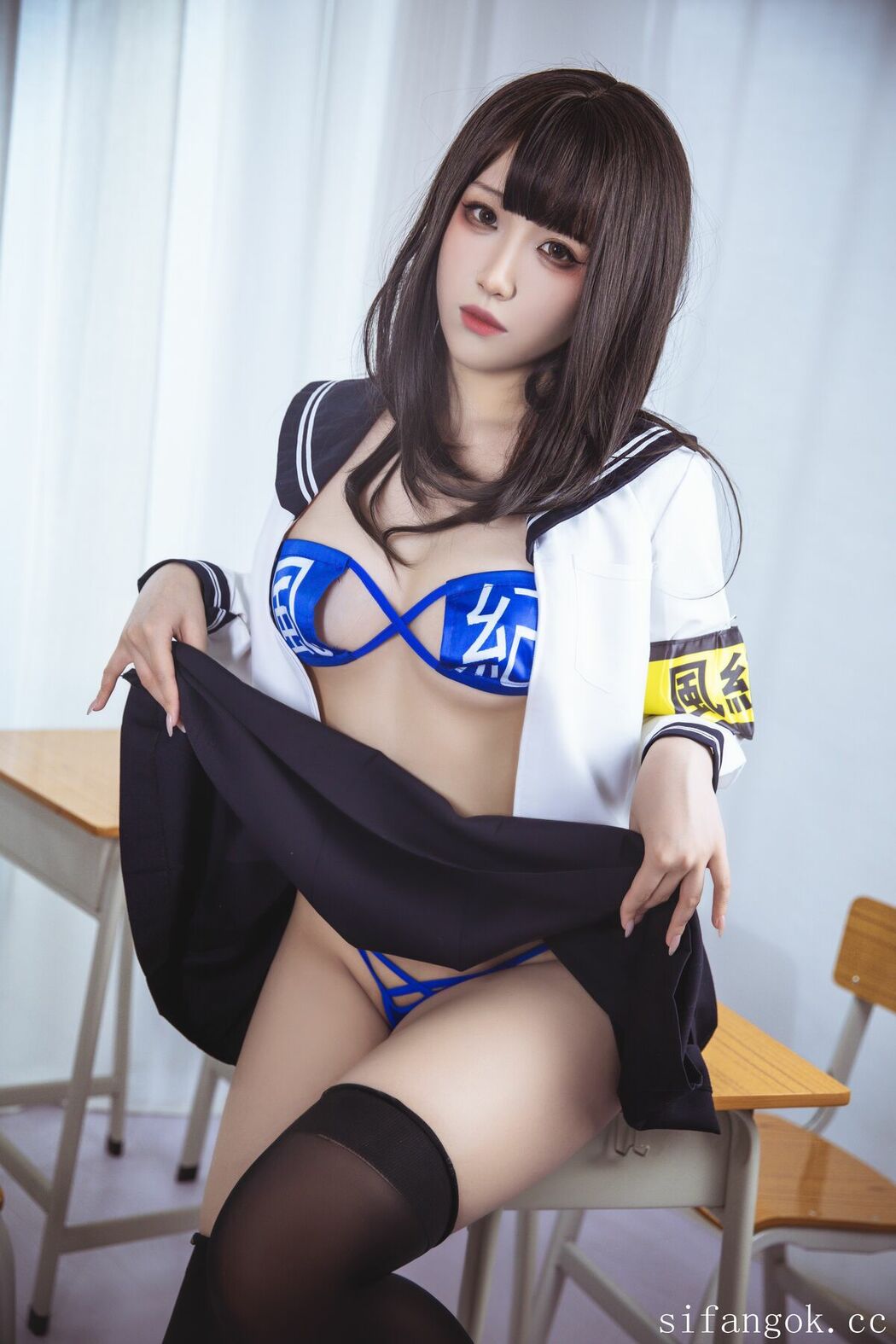 Coser@以理服人藜藜子 – 风纪委员 (38P)