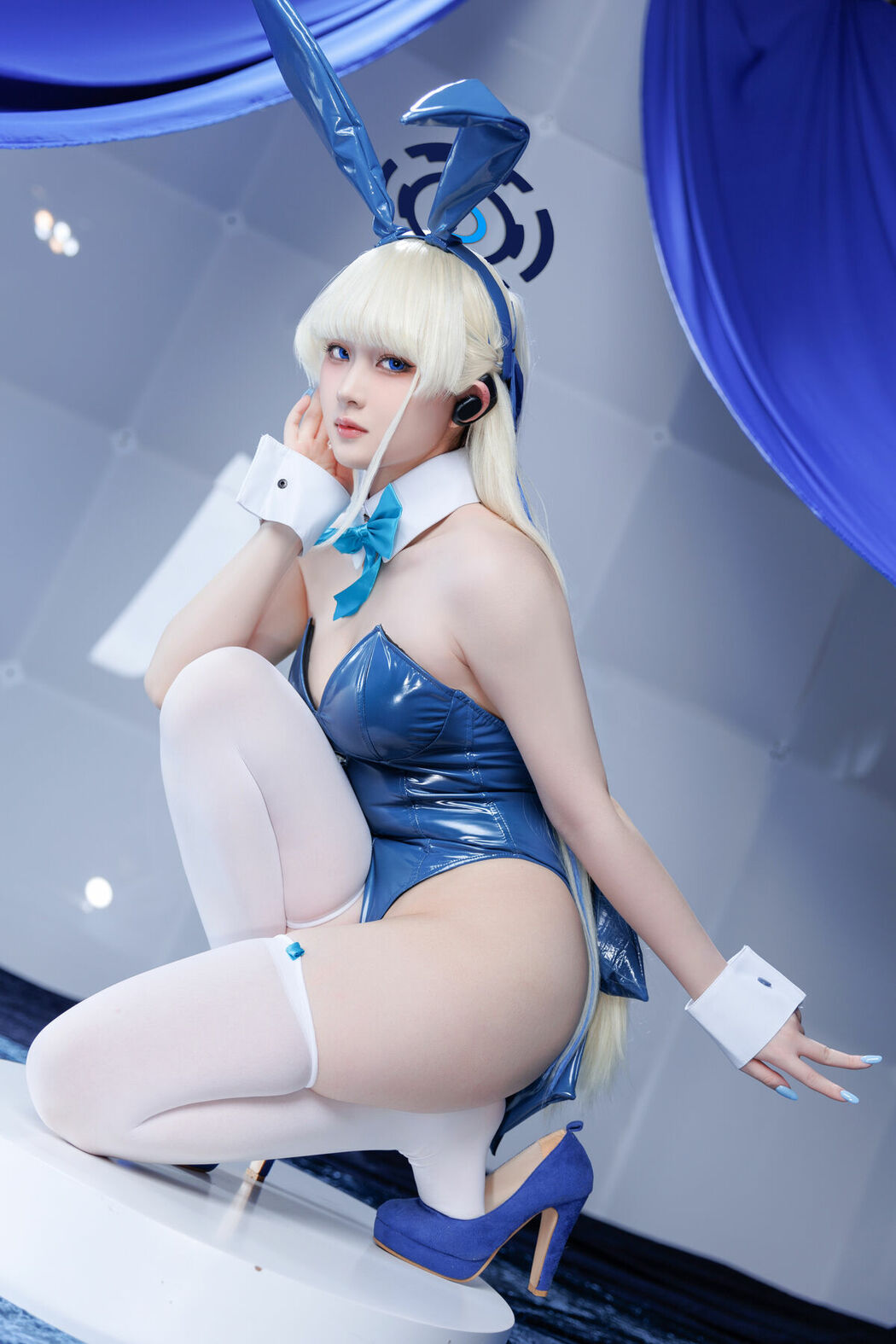 Coser@屿鱼 – 蔚蓝档案 飞鸟马时 兔女郎 S (46P)