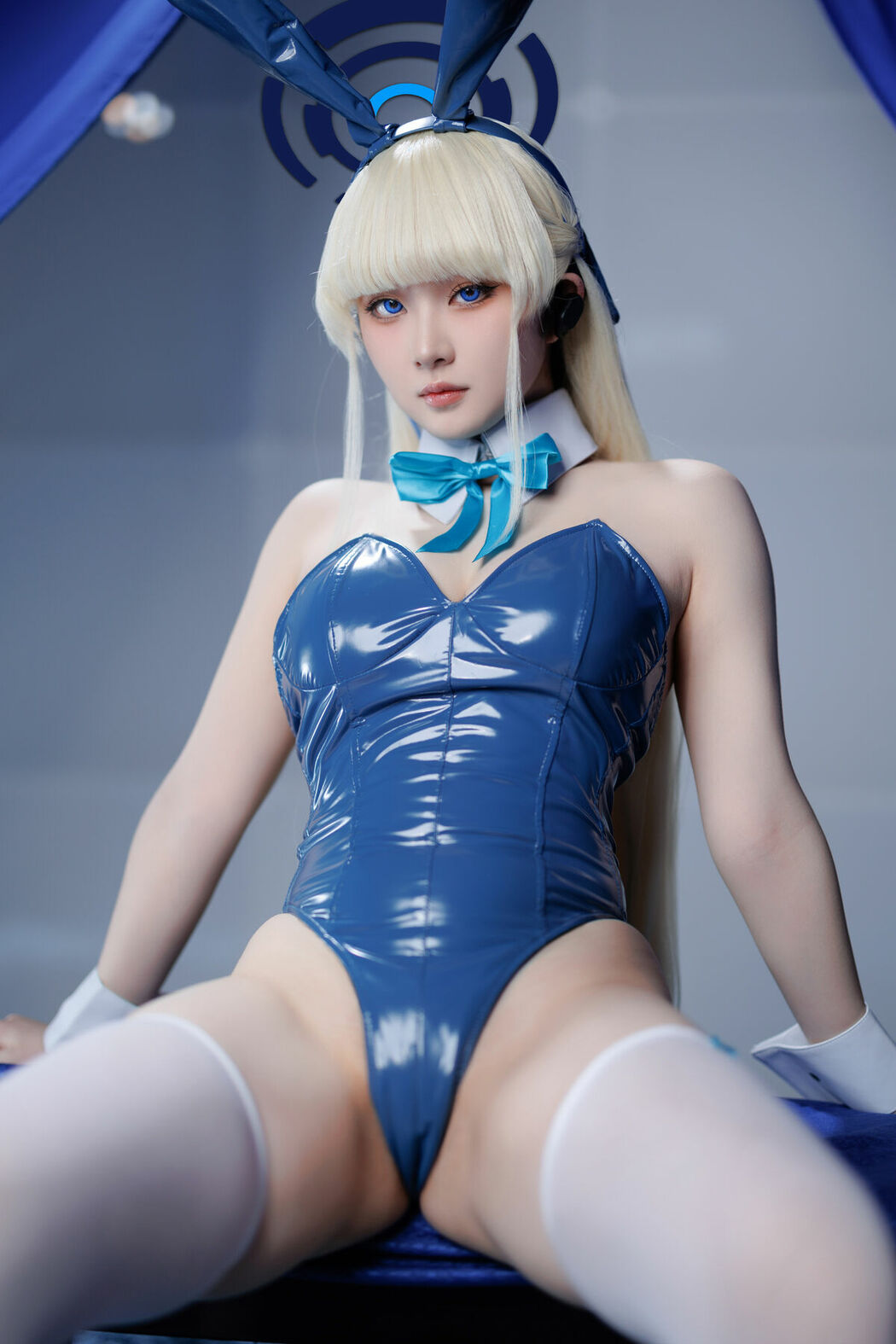 Coser@屿鱼 – 蔚蓝档案 飞鸟马时 兔女郎 S (46P)