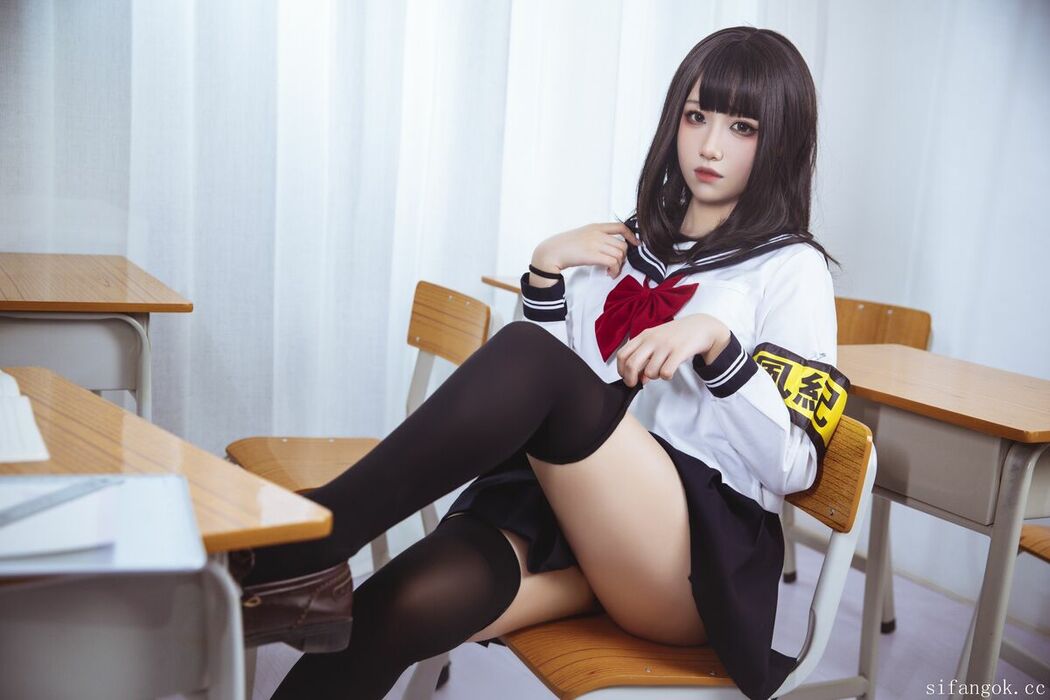 Coser@以理服人藜藜子 – 风纪委员 (38P)