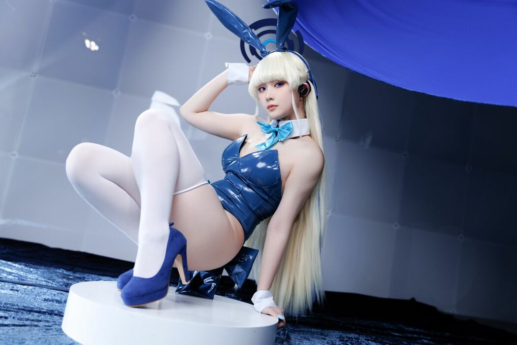 Coser@屿鱼 – 蔚蓝档案 飞鸟马时 兔女郎 S (46P)