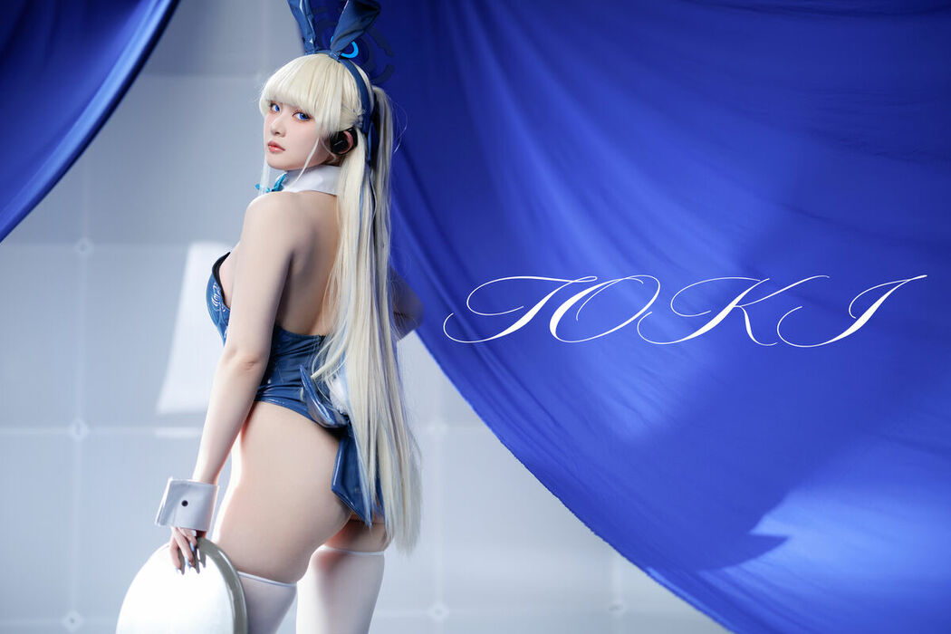 Coser@屿鱼 – 蔚蓝档案 飞鸟马时 兔女郎 S (46P)