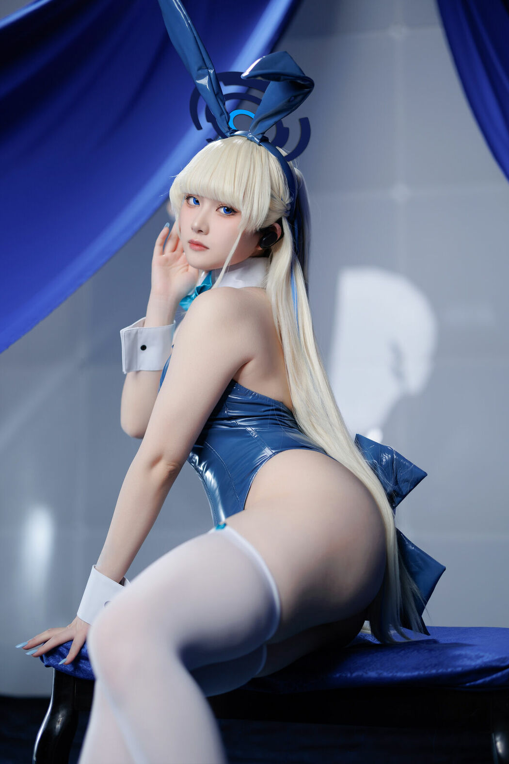 Coser@屿鱼 – 蔚蓝档案 飞鸟马时 兔女郎 S (46P)