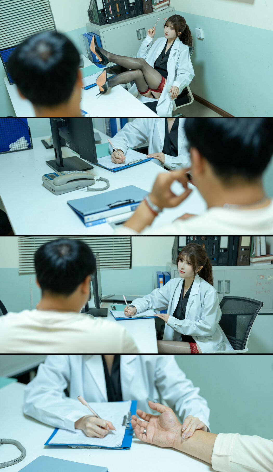 Coser@鹿八岁 – 男科病栋女医师 Part03 (56P)
