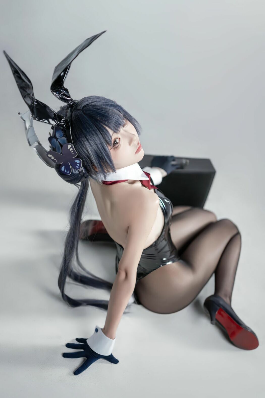 Coser@矢量鱼 – 妃咲 兔女郎 (29P)