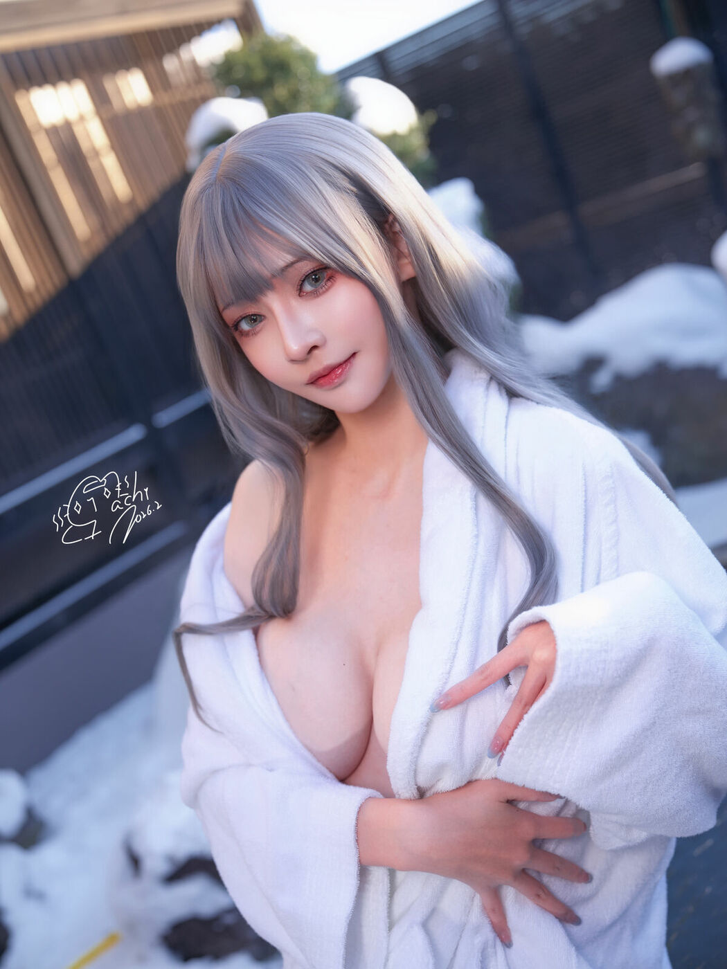 Coser@Machi馬吉 – 温泉浴袍 (25P – 1V)