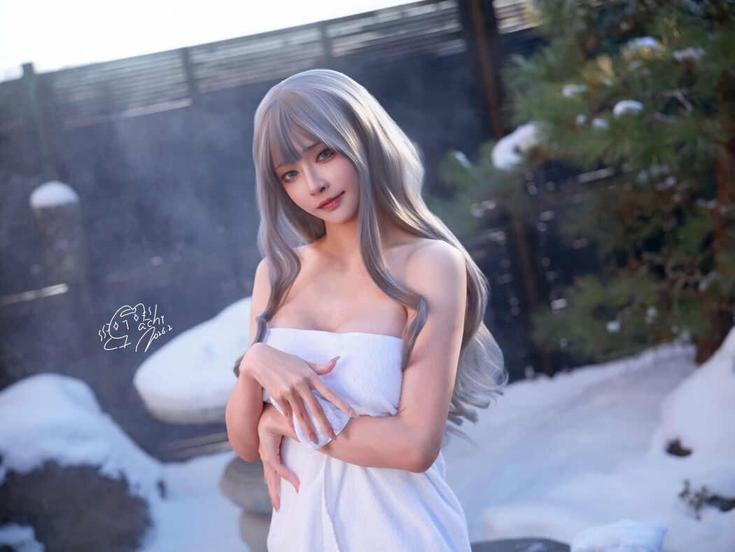 Coser@Machi馬吉 – 温泉浴袍 (25P – 1V)