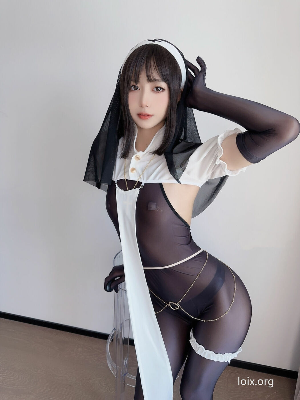 Coser@布丁大法 Pudding Dafa – 战损修女 (53P)