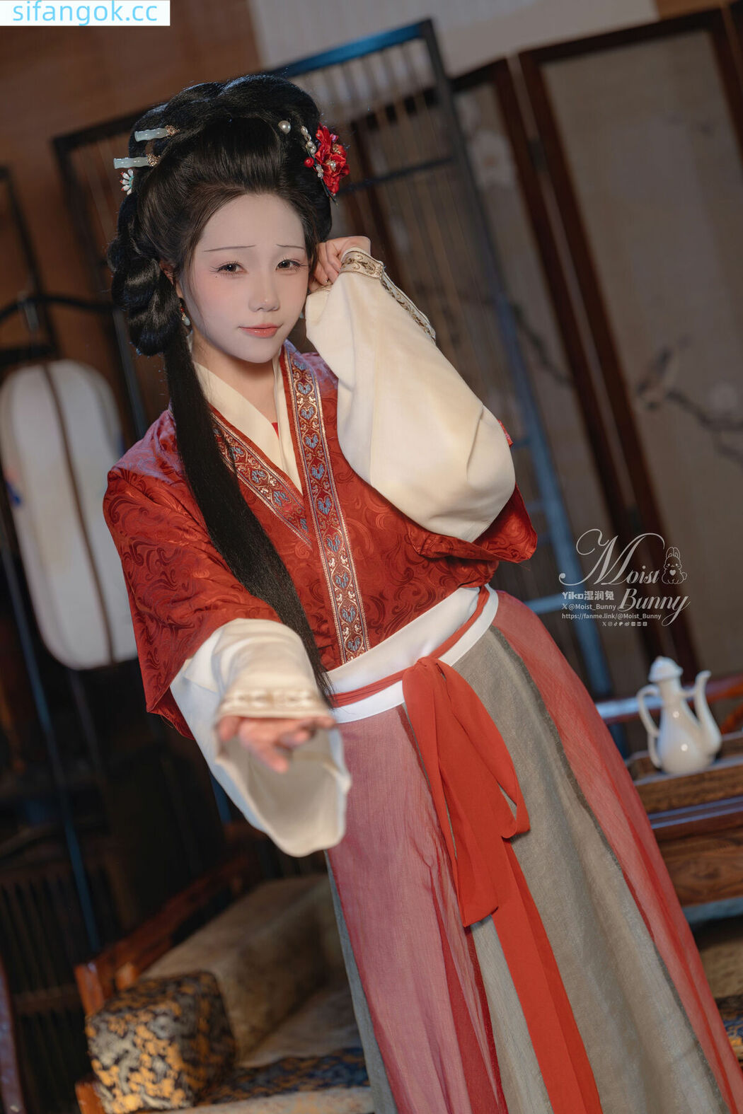 Coser@黏黏团子兔 – 2026年02月作品 快马加鞭-金莲迎春 Part02 (47P)