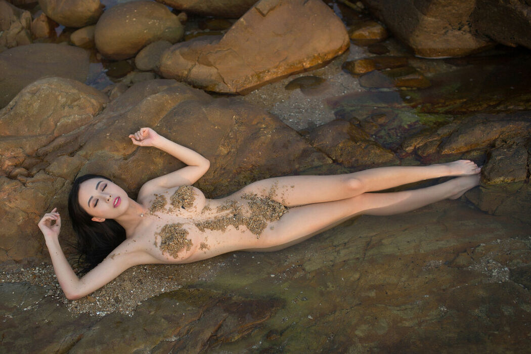 Private Photoshoot 黄可人 – 纯欲女神 户外海边私拍 Part05 (61P)