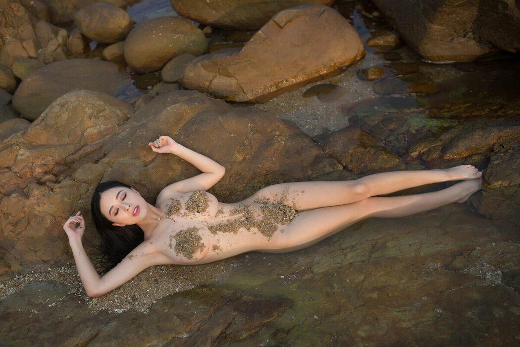Private Photoshoot 黄可人 – 纯欲女神 户外海边私拍 Part05 (61P)