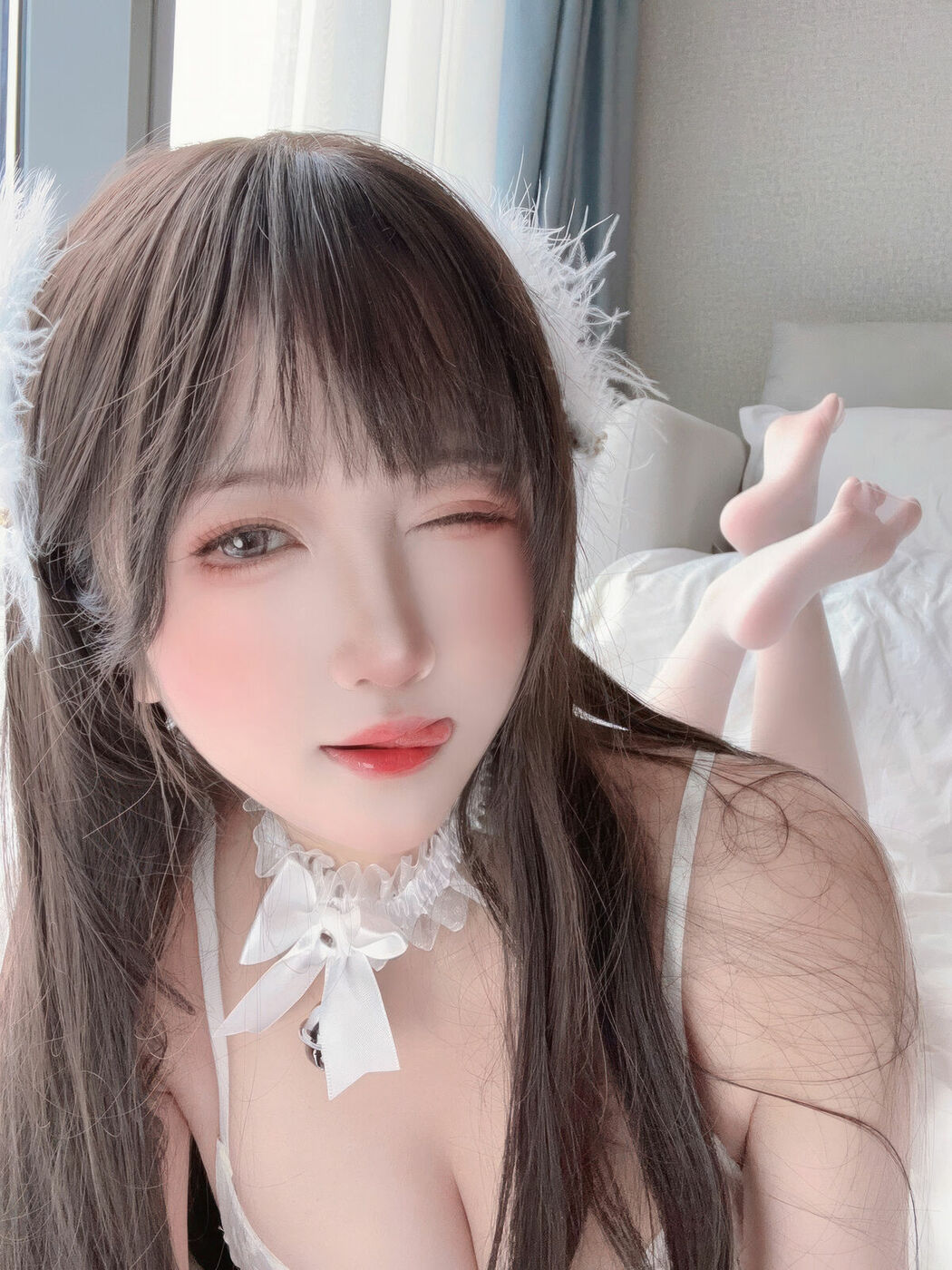 Coser@三度_69 – 520特辑 纯白花语 (53P)