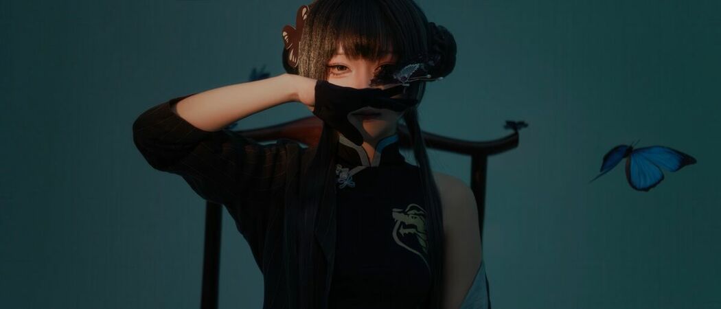 Coser@矢量鱼 – 蔚蓝档案 龙华妃咲 (25P)