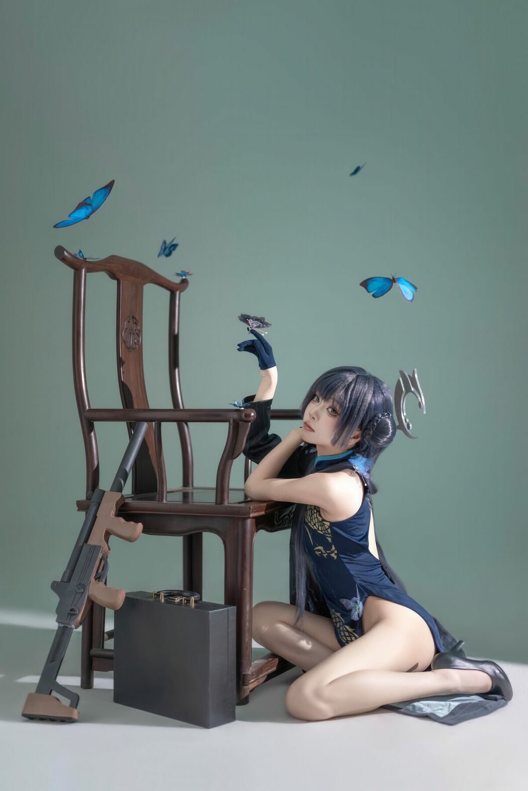 Coser@矢量鱼 – 蔚蓝档案 龙华妃咲 (25P)