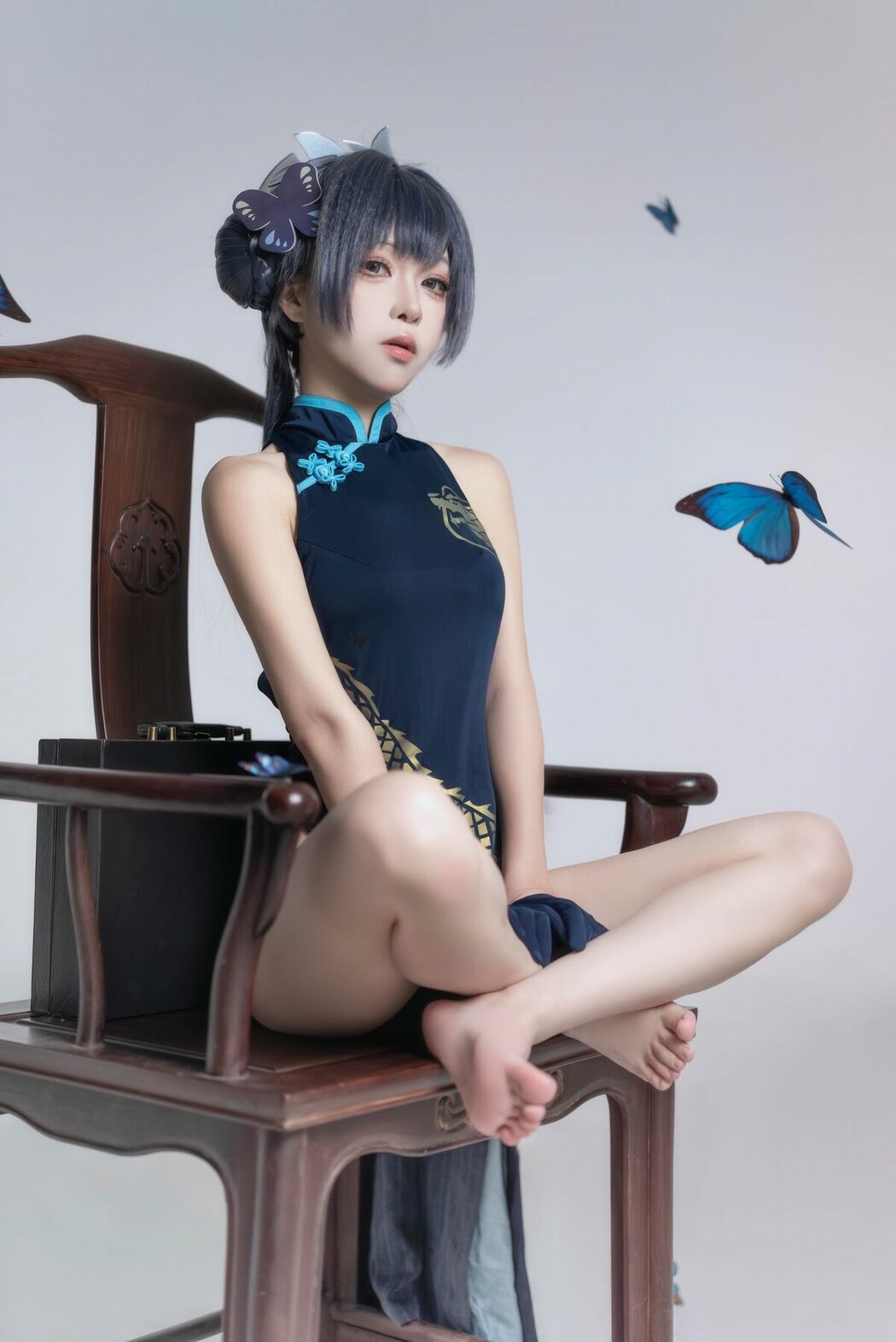 Coser@矢量鱼 – 蔚蓝档案 龙华妃咲 (25P)