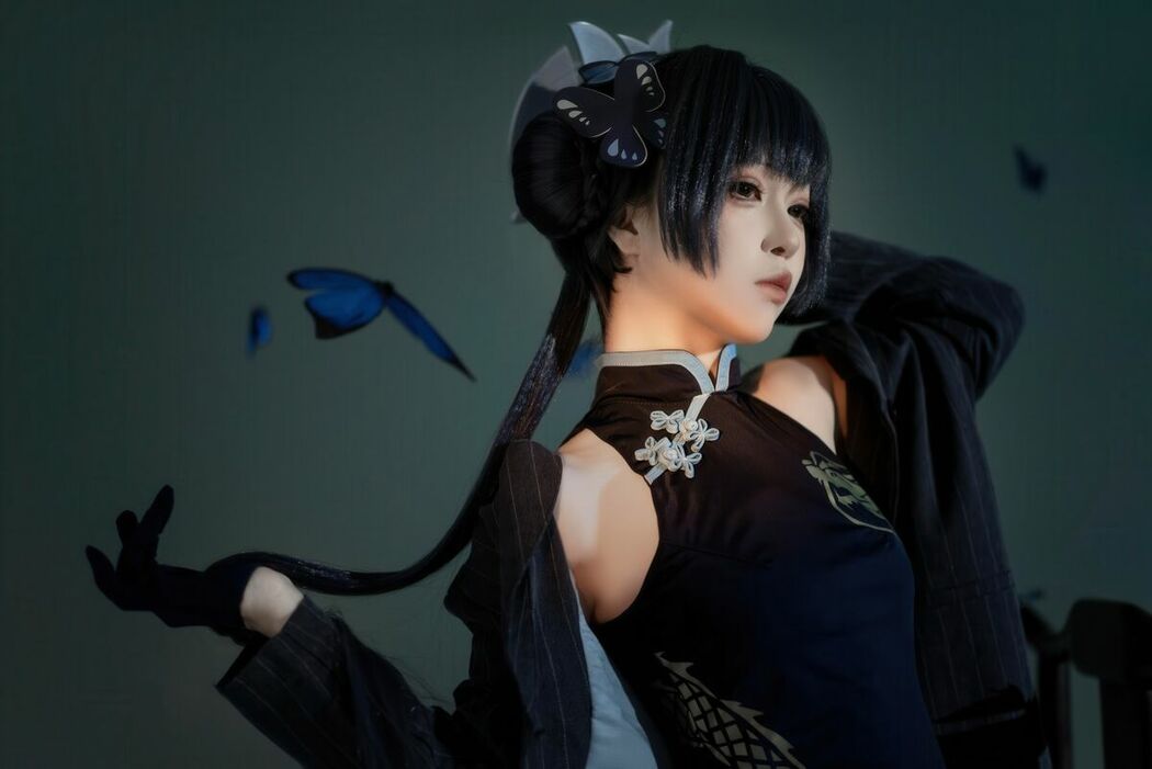 Coser@矢量鱼 – 蔚蓝档案 龙华妃咲 (25P)