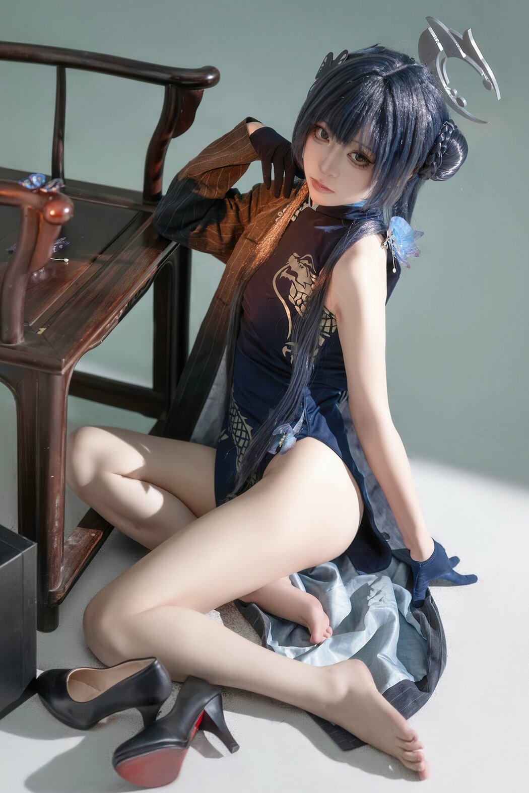 Coser@矢量鱼 – 蔚蓝档案 龙华妃咲 (25P) Cover Photo
