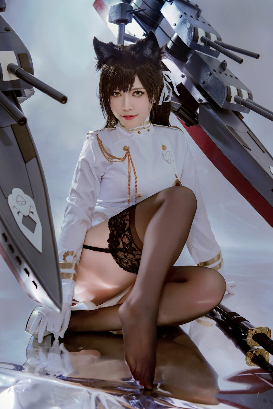 Coser@半半子 – 爱宕 (46P)