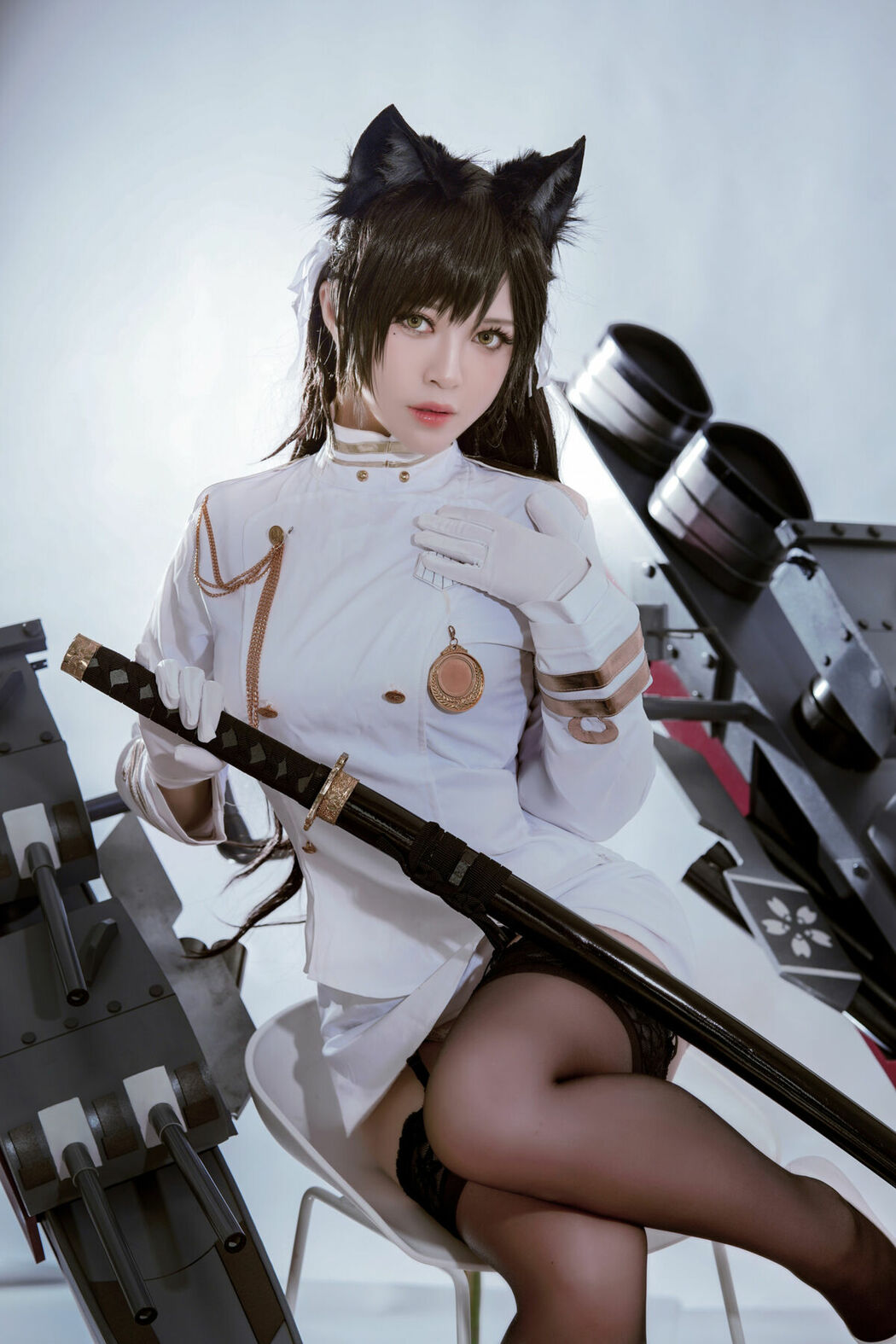 Coser@半半子 – 爱宕 (46P)