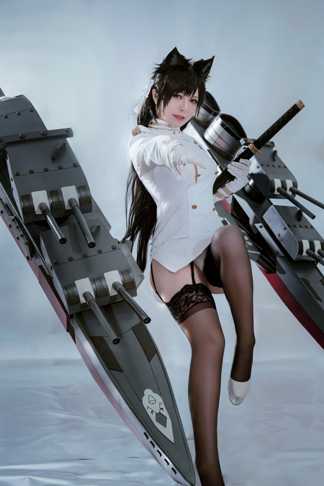 Coser@半半子 – 爱宕 (46P)