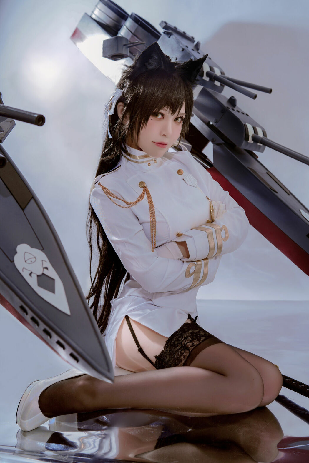 Coser@半半子 – 爱宕 (46P)