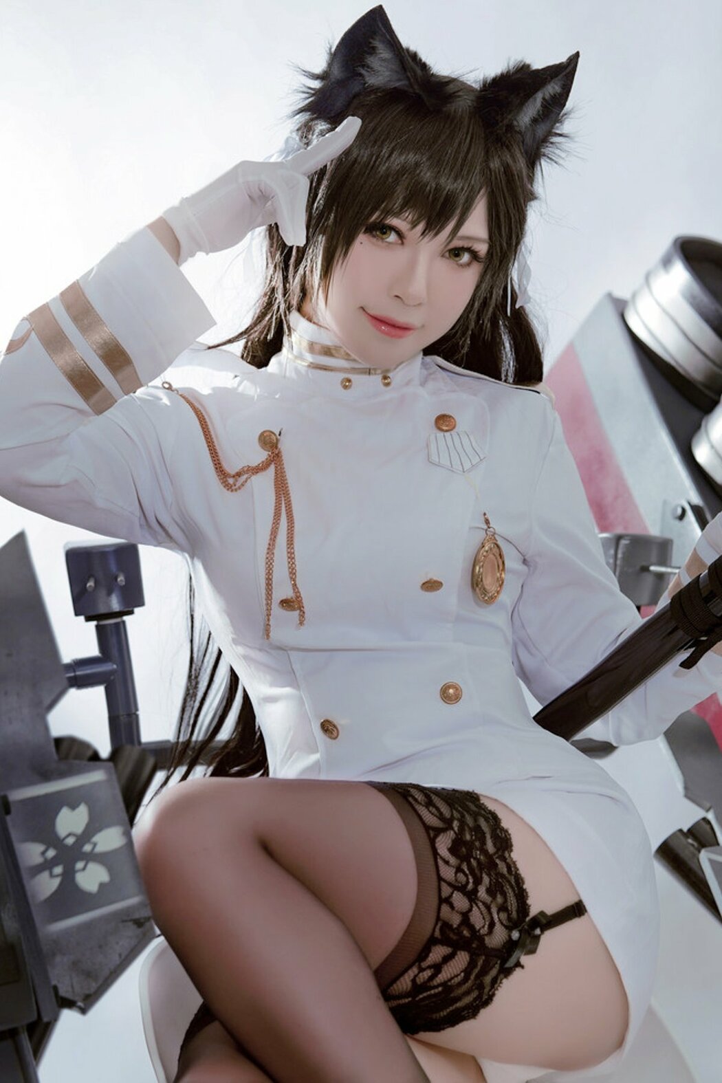 Coser@半半子 – 爱宕 (46P) Cover Photo