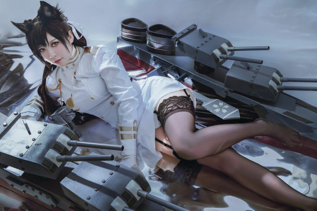 Coser@半半子 – 爱宕 (46P)