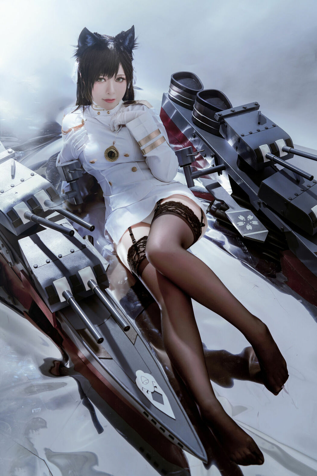 Coser@半半子 – 爱宕 (46P)