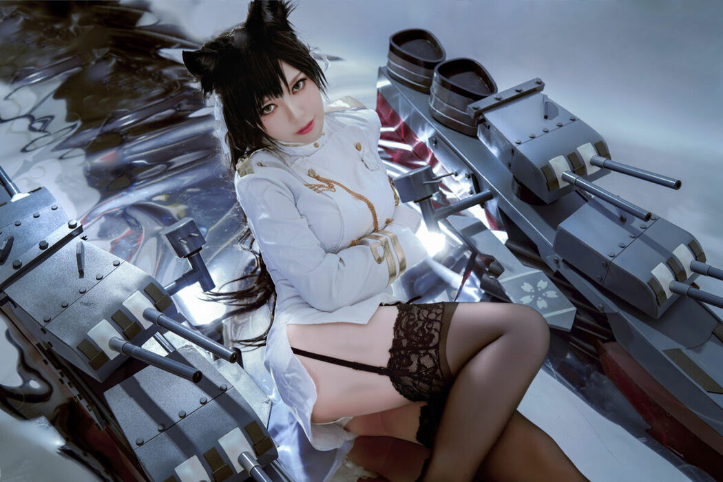 Coser@半半子 – 爱宕 (46P)