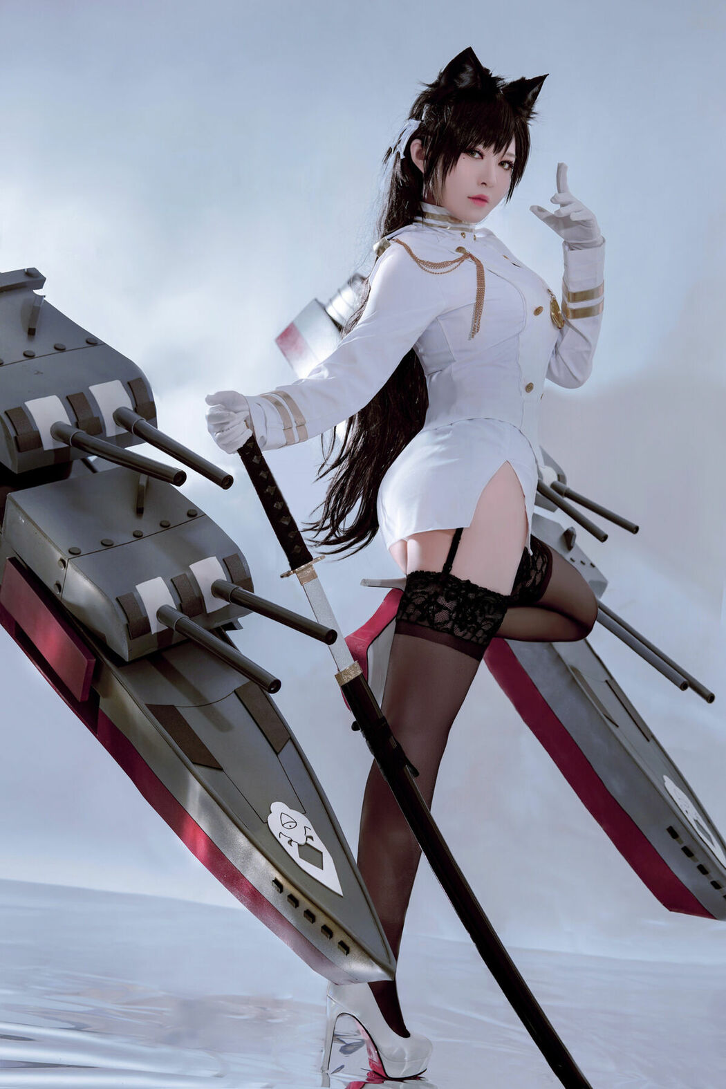 Coser@半半子 – 爱宕 (46P)