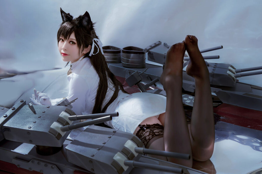 Coser@半半子 – 爱宕 (46P)