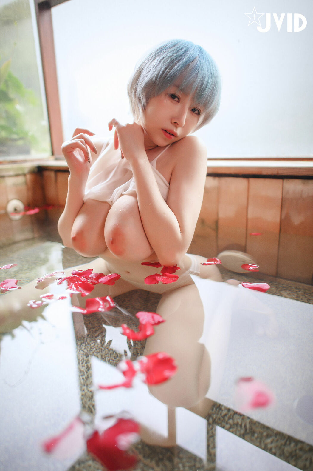 Li Fei Er 黎菲儿 – ️ 超巨乳女神 ️ 黎菲兒 溫泉性愛之旅 尺度破表 全裸薄碼 透膚衣無碼 Part02 (75P)
