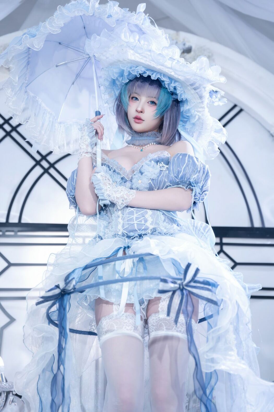 Coser@清水由乃 – 柴郡废稿礼服 (43P)
