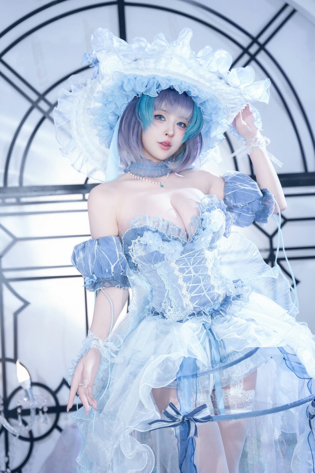 Coser@清水由乃 – 柴郡废稿礼服 (43P)