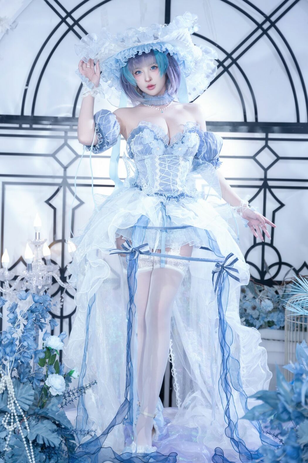 Coser@清水由乃 – 柴郡废稿礼服 (43P)