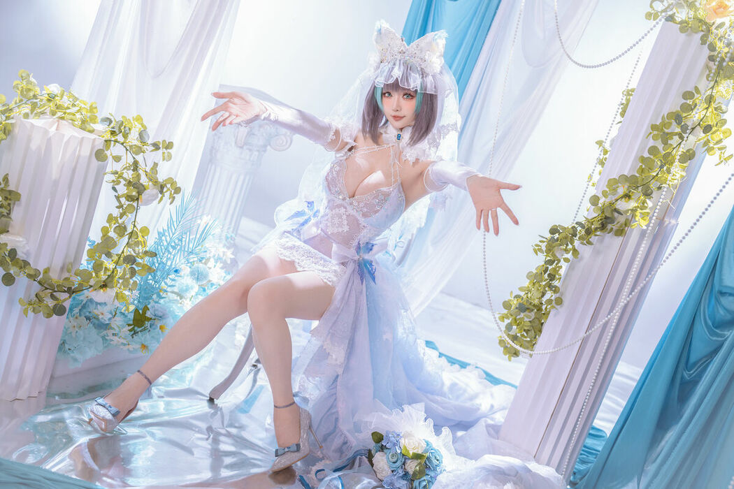 Coser@星之迟迟Hoshilily – 碧蓝航线 柴郡 (45P)