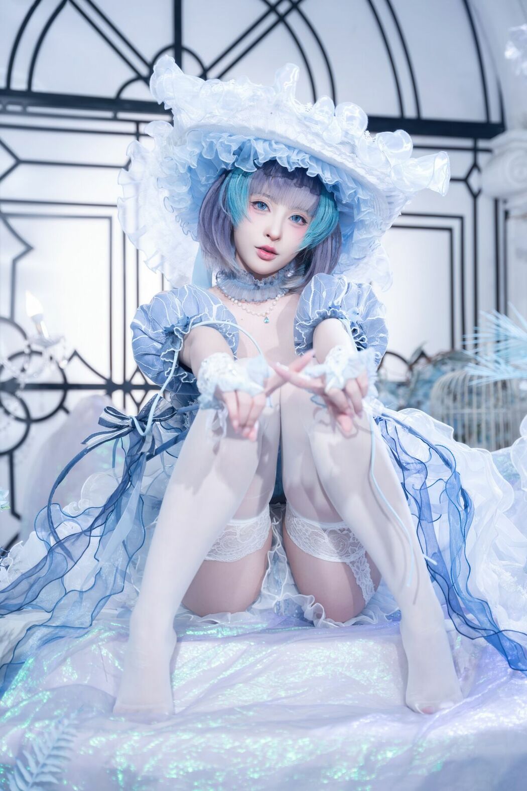 Coser@清水由乃 – 柴郡废稿礼服 (43P)