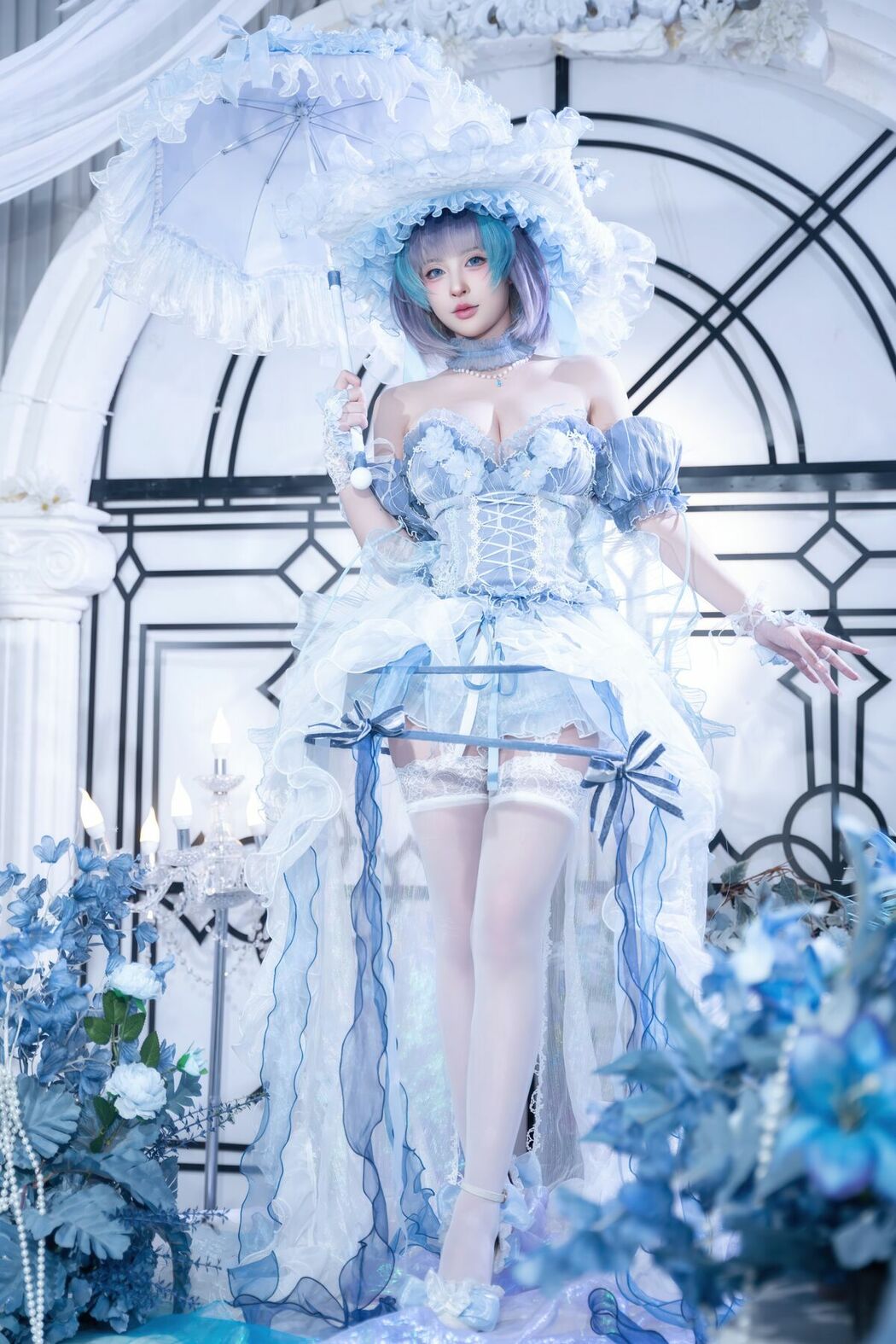 Coser@清水由乃 – 柴郡废稿礼服 (43P)