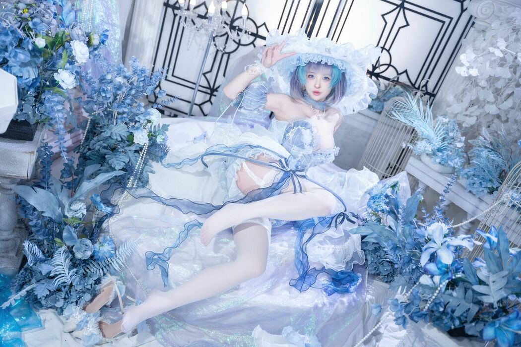 Coser@清水由乃 – 柴郡废稿礼服 (43P)