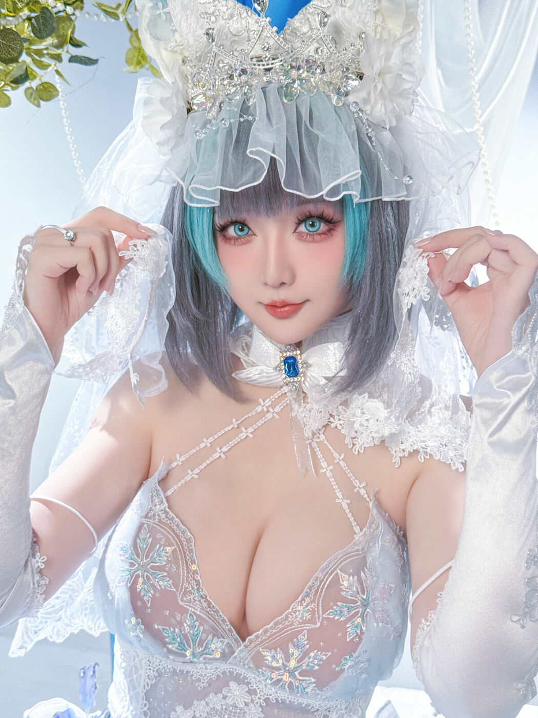 Coser@星之迟迟Hoshilily – 碧蓝航线 柴郡 (45P)
