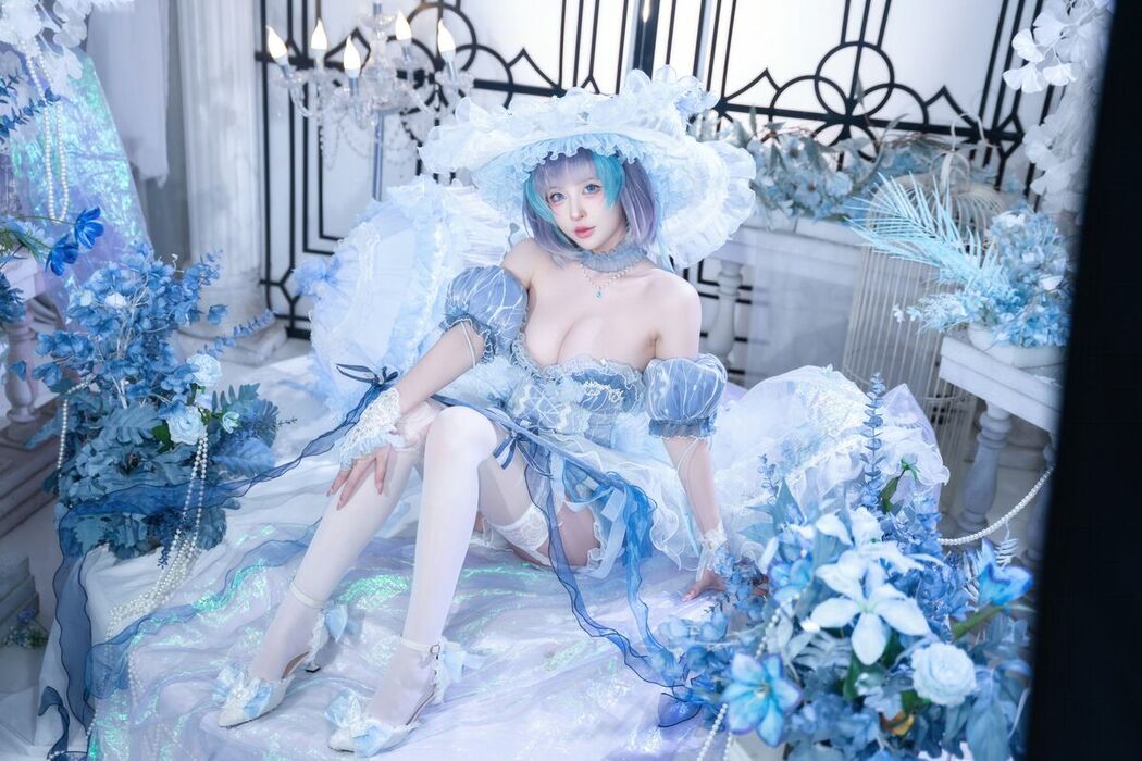 Coser@清水由乃 – 柴郡废稿礼服 (43P)