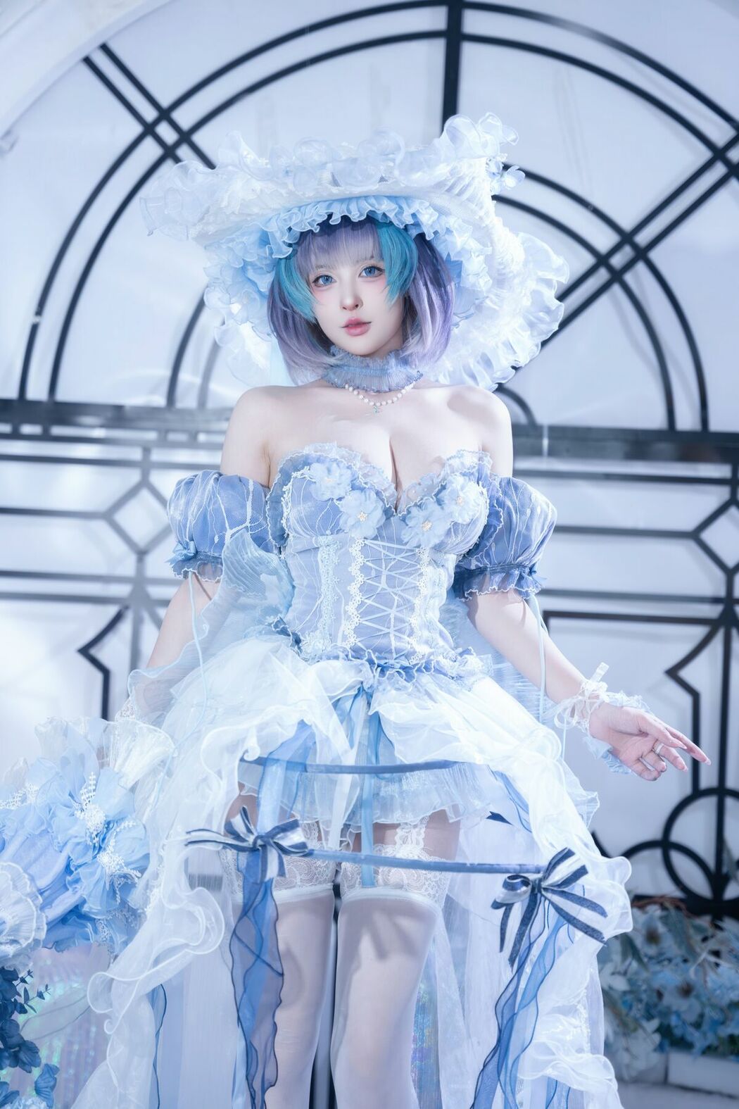 Coser@清水由乃 – 柴郡废稿礼服 (43P)