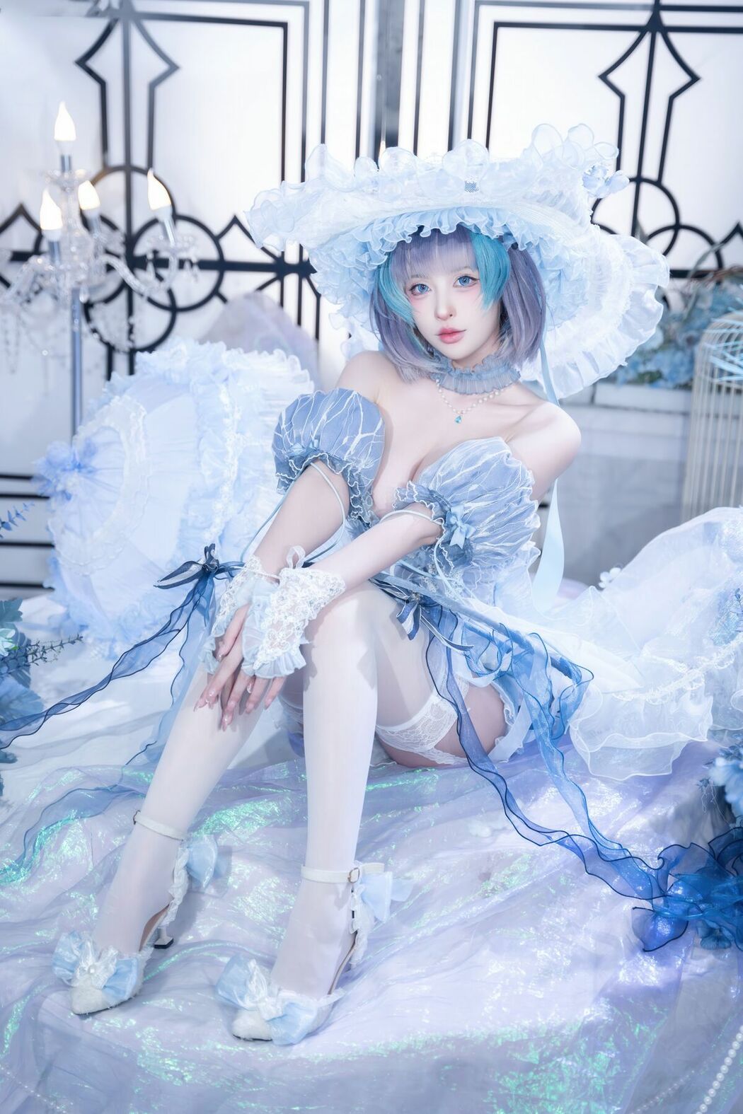 Coser@清水由乃 – 柴郡废稿礼服 (43P)