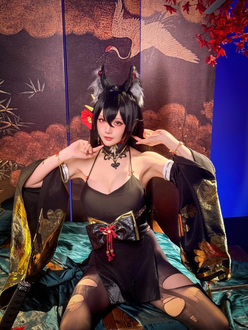 Coser@星之迟迟Hoshilily – 2025年12月计划E 碧蓝航线 近江 (62P)