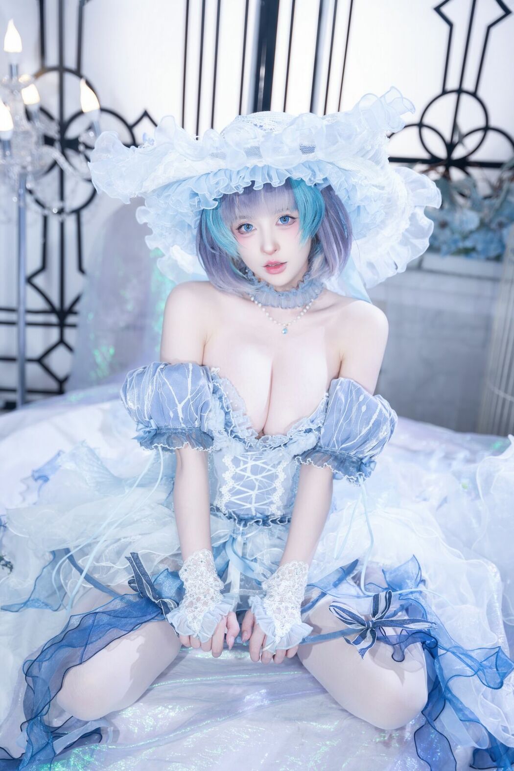 Coser@清水由乃 – 柴郡废稿礼服 (43P)