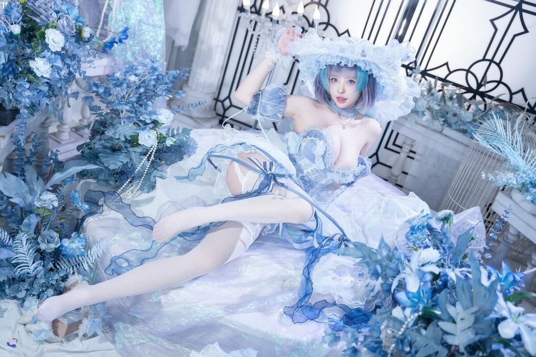 Coser@清水由乃 – 柴郡废稿礼服 (43P)