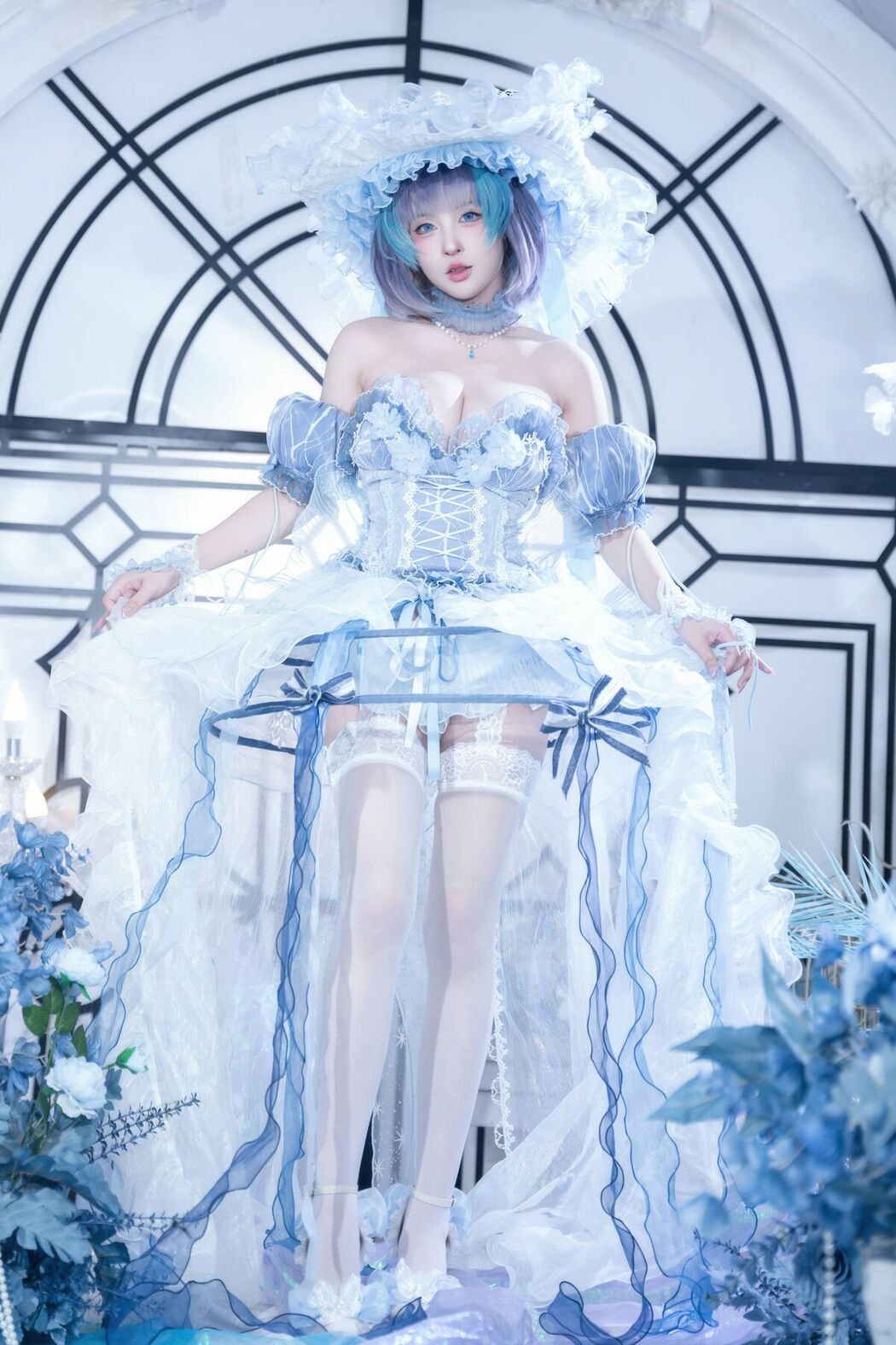 Coser@清水由乃 – 柴郡废稿礼服 (43P)