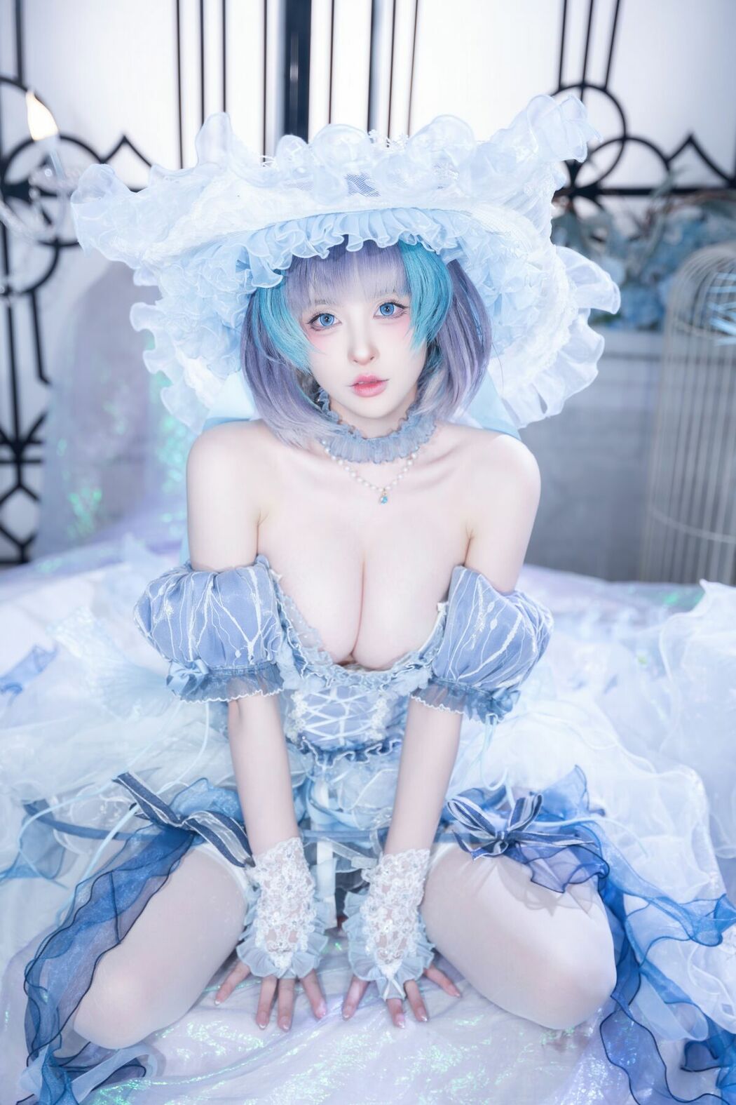 Coser@清水由乃 – 柴郡废稿礼服 (43P)