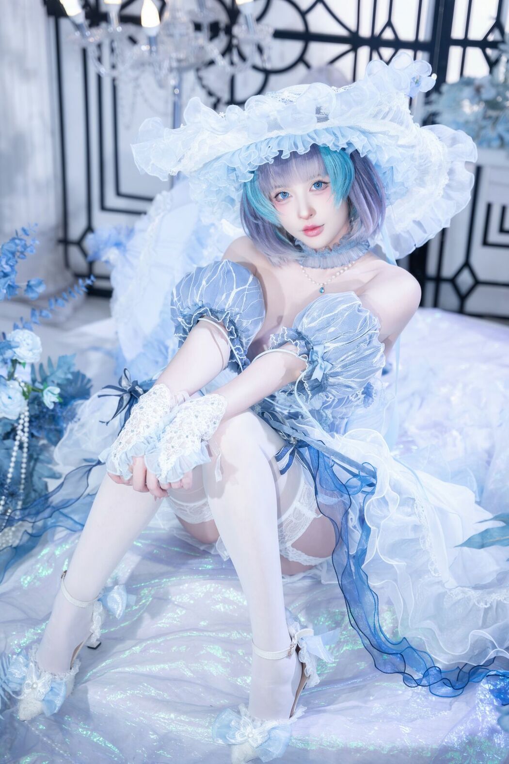 Coser@清水由乃 – 柴郡废稿礼服 (43P)