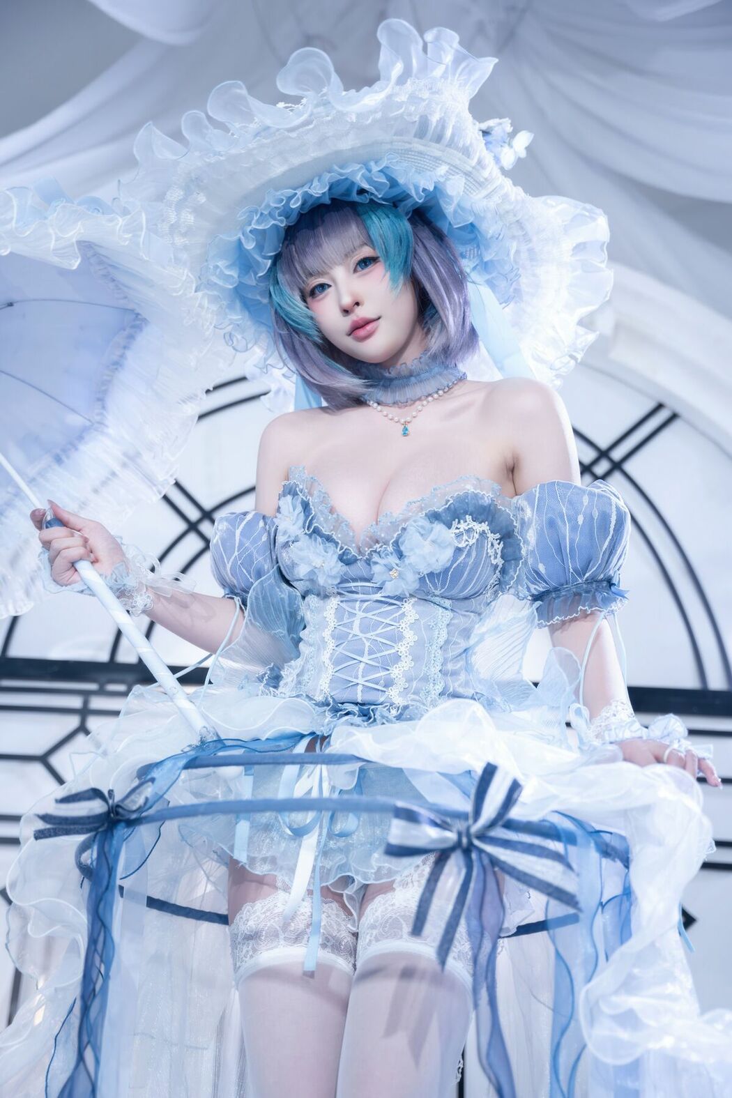 Coser@清水由乃 – 柴郡废稿礼服 (43P)